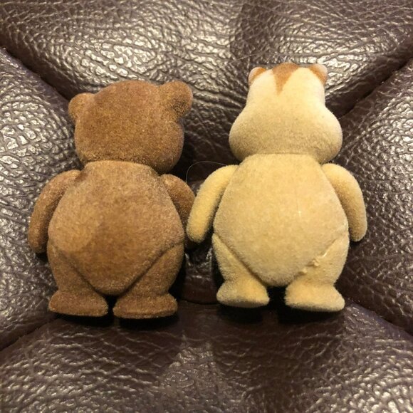 Lil Woodzeez Scamperscoots Baby Chipmunk & Sylvania Timbertop Baby Bear - Picture 4 of 4